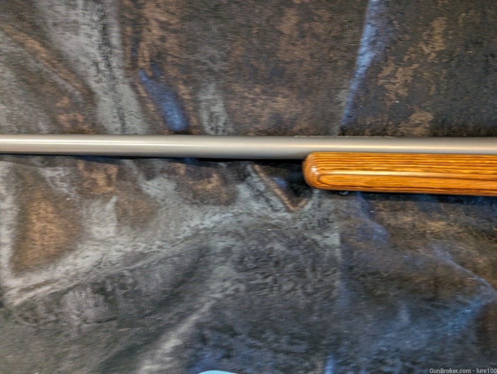 Ruger M77 MKII 243 Win Stainless Varmint Laminated Target 26" heavy barrel -img-24