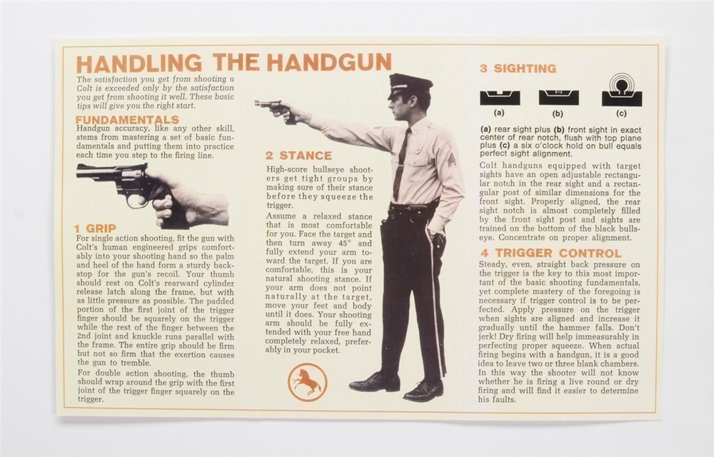 Colt Python Handling The Handgun Manual-img-1