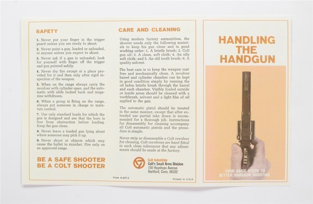 Colt Python Handling The Handgun Manual-img-2