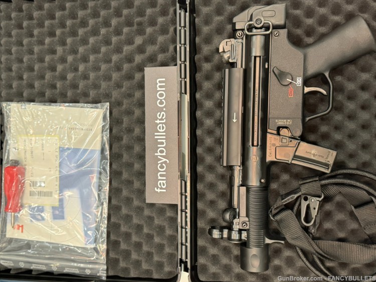 NEW, Heckler & Koch SP5K 9mm Pistol with Picatinny rail, PENNY START-img-12