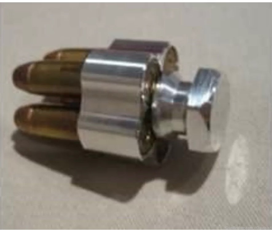 Billet Aluminium Speed Loader J2 357/38 5 Rounders-img-0
