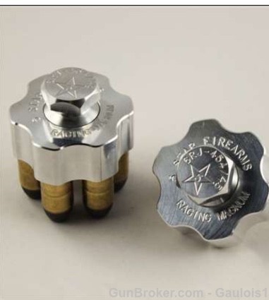 Aluminium Speed Loader  45 Long Colt .454, 6 round-img-0