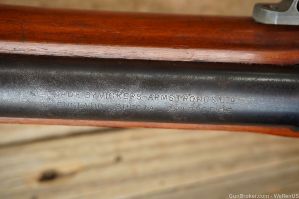 Vickers Armstrong Martini .22 target rifle 1920s SCARCE British EXC bore -img-37