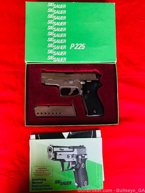 Sig Sauer P225 West German Collector Set -RARE Nickel, 2-Tone, Nitron Black-img-66