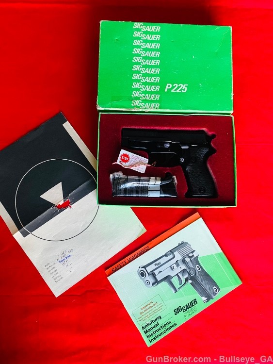 Sig Sauer P225 West German Collector Set -RARE Nickel, 2-Tone, Nitron Black-img-34