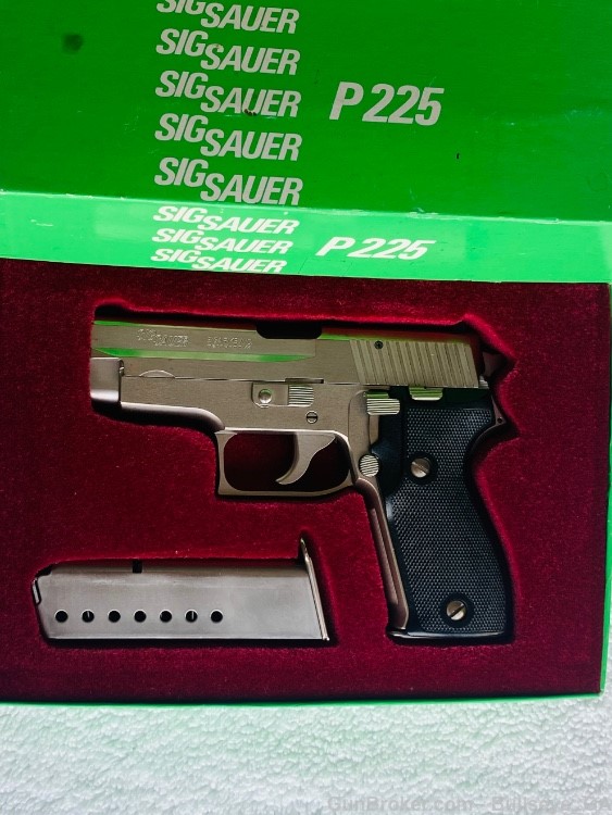 Sig Sauer P225 West German Collector Set -RARE Nickel, 2-Tone, Nitron Black-img-93