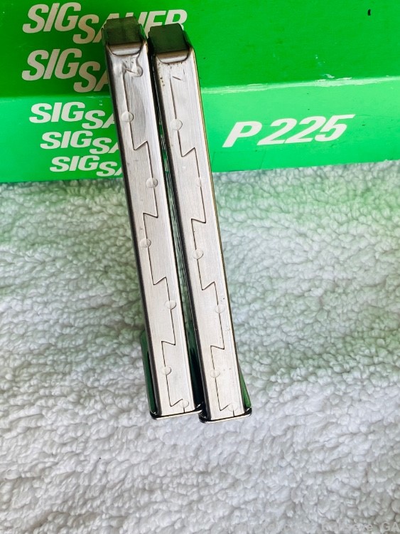 Sig Sauer P225 West German Collector Set -RARE Nickel, 2-Tone, Nitron Black-img-90