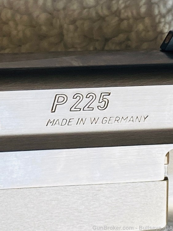 Sig Sauer P225 West German Collector Set -RARE Nickel, 2-Tone, Nitron Black-img-123