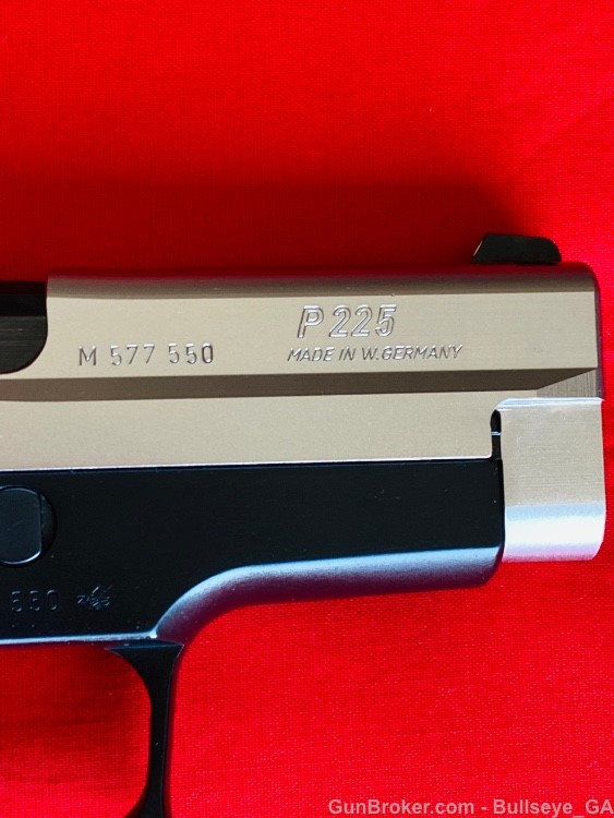 Sig Sauer P225 West German Collector Set -RARE Nickel, 2-Tone, Nitron Black-img-13