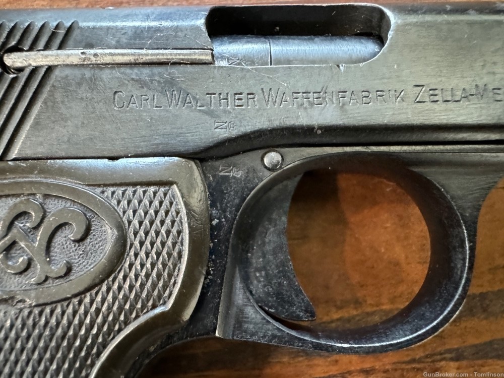 Walther Model 5 pre war vest pocket pistol .25 ACP. C&R OK-img-10