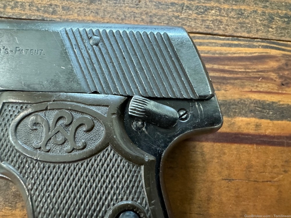 Walther Model 5 pre war vest pocket pistol .25 ACP. C&R OK-img-3