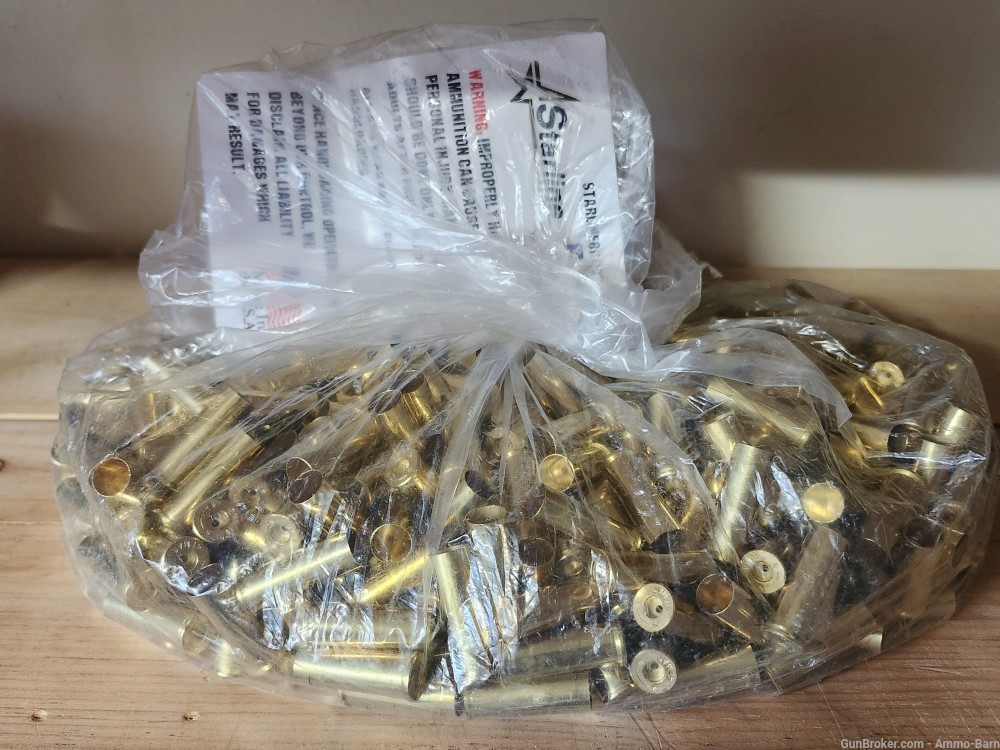 1000 Starline .41 Mag Brass Cases, New!-img-1