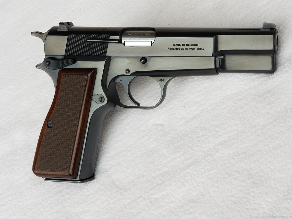 Browning Hi-Power Pistol, Mk III, 9mm, Excellent-img-1