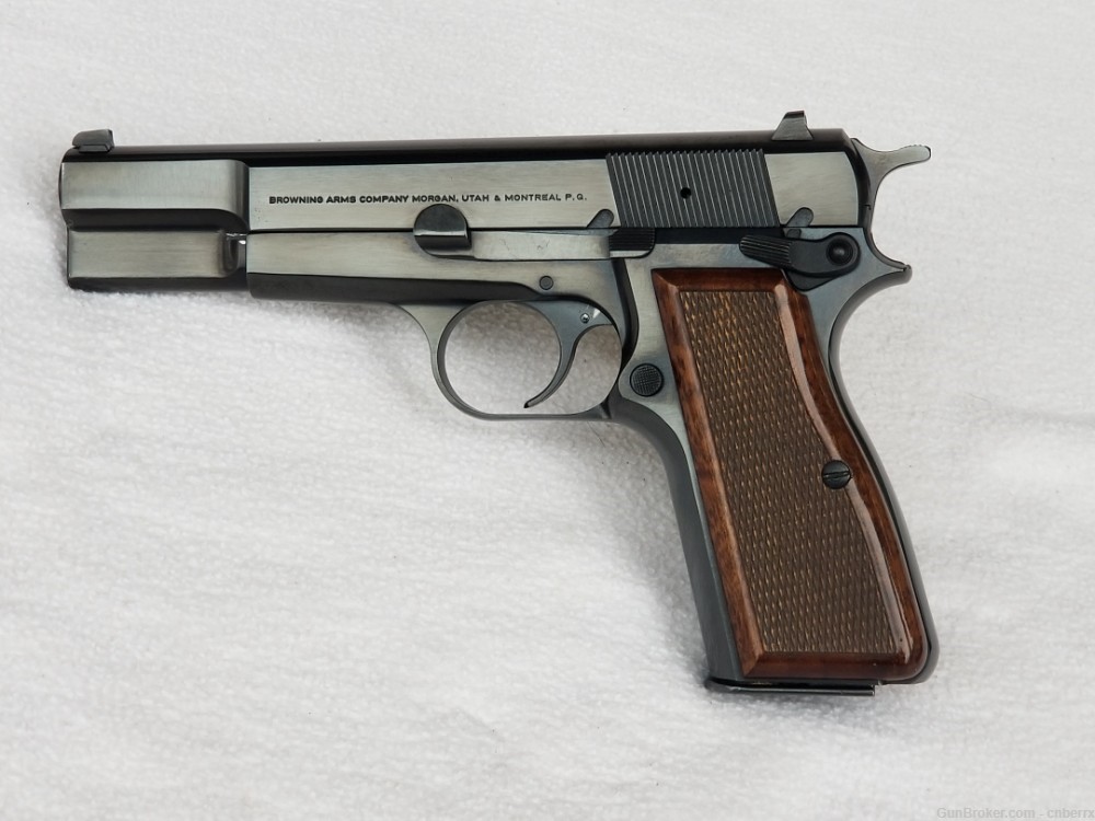 Browning Hi-Power Pistol, Mk III, 9mm, Excellent-img-0