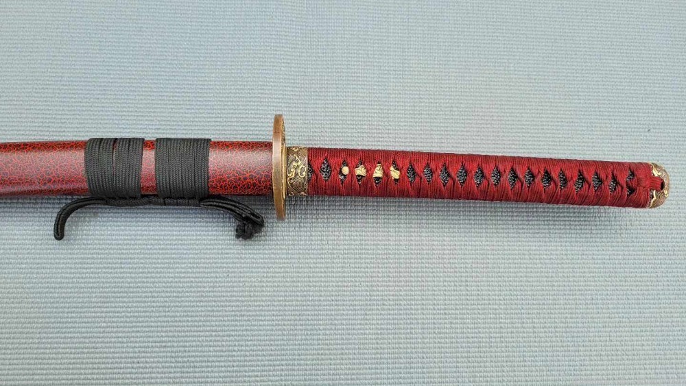Custom Tsukamaki (Handle Wrap) On Katana-img-4
