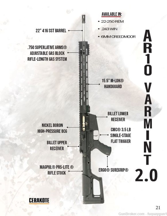 Alex Pro AR10 Varmint 2.0 AR10-AR10-img-1