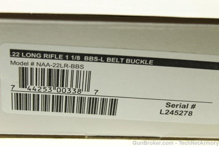 North American Arms Mini w/ Skeleton Belt Buckle NAA22LRBBS-img-6
