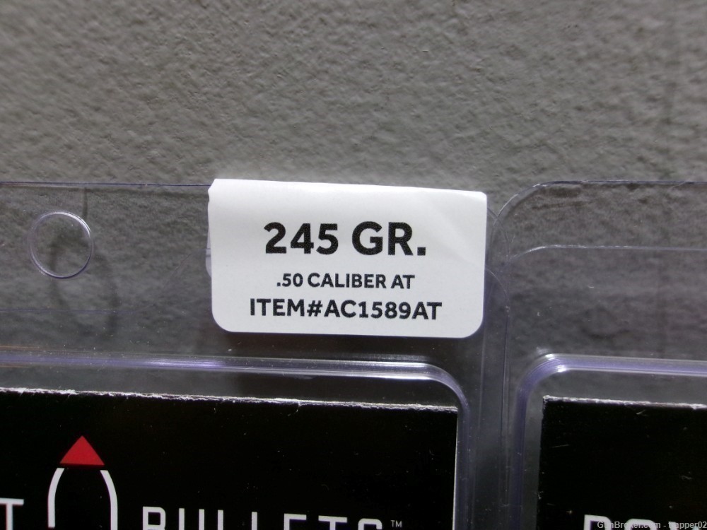 50 Cal Powerbelt Bullets 245 gr Muzzleloader BP Bullets-img-1