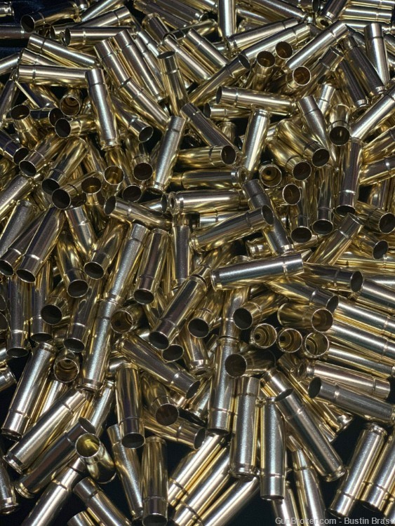 500 Pieces Genuine 300 Blackout (300AAC BLK) HORNADY HS Processed Brass-img-5