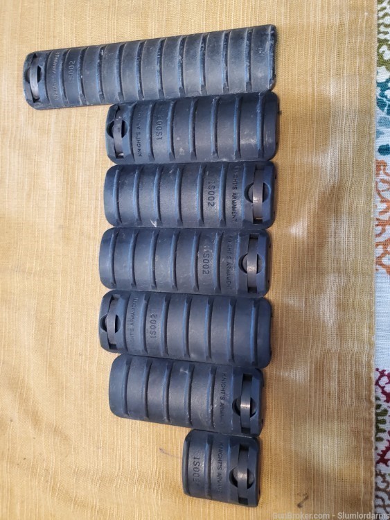 Lot of 7 knights armament rail cover #3-img-0