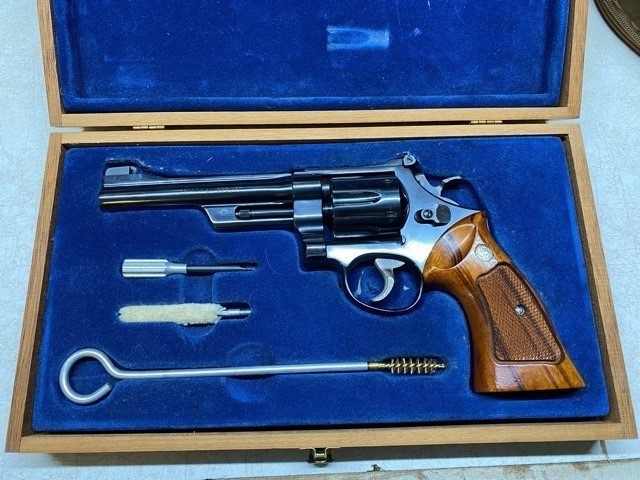 S&W 27-2 .357 6" with Factory Display Case  *REDUCED*-img-0