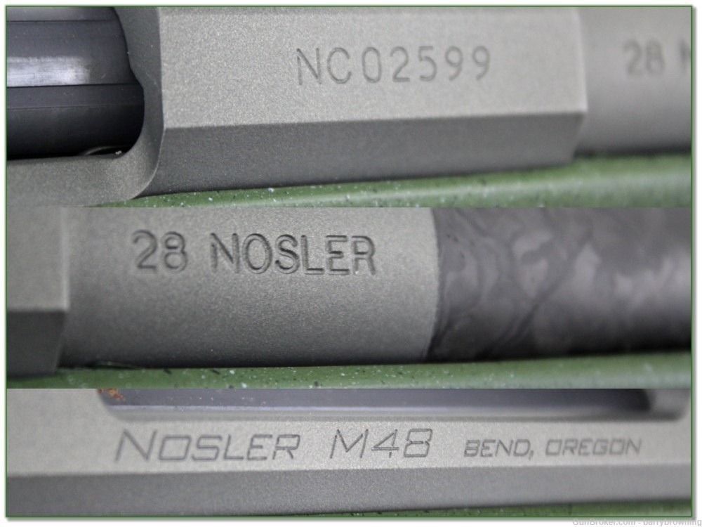 Nosler M48 Mountain Carbon 28 Nosler like new!-img-3
