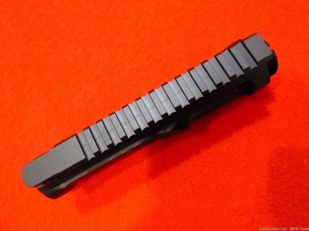 AR 15 Stripped Pistol Caliber Billet Upper Receiver Slick Side Streamlined-img-1