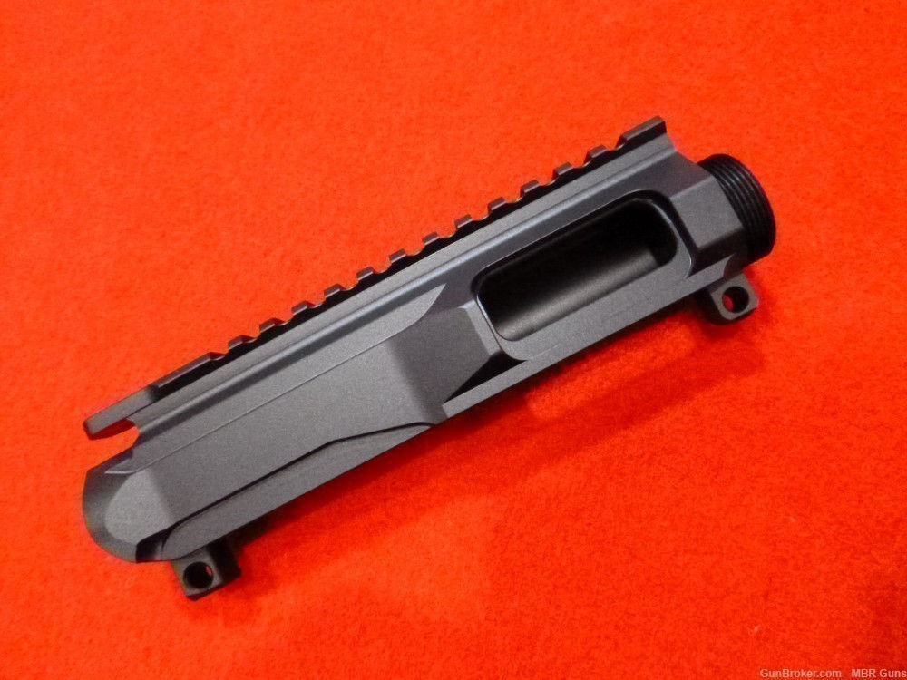 AR 15 Stripped Pistol Caliber Billet Upper Receiver Slick Side Streamlined-img-0