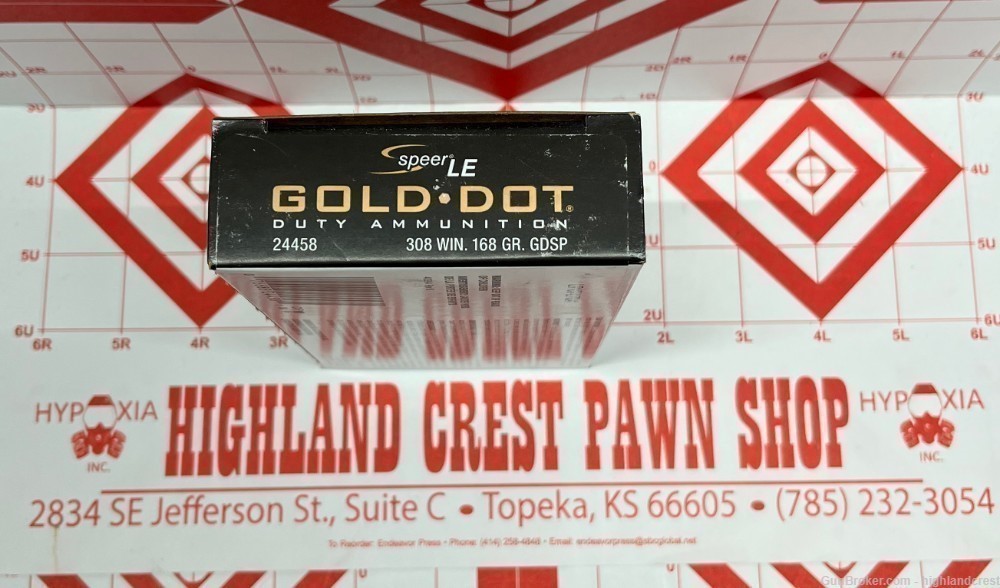 Speer Gold Dot .308 Win 168gr GDSP 24458 20rd boxes  -img-2