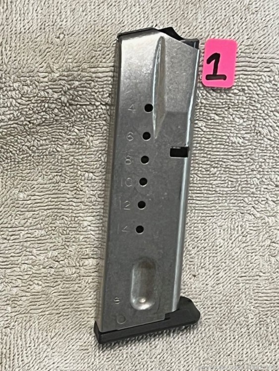 Smith & Wesson 5906 9mm 14 round early pre ban magazine-img-0