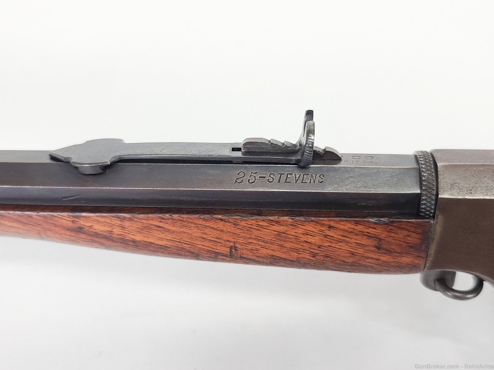 1901 J. Stevens A&T Co Favorite No 17 Rolling Block 25 Rifle Falling C&R-img-5
