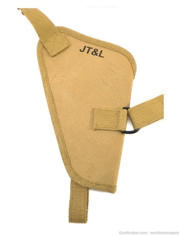 US M3 Victory Revolver Canvas Shoulder Holster with Loops Left Hand-img-1