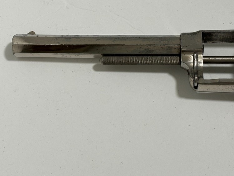 Extremely Rare Antique Hopkins & Allen No 5 spur trigger .38S&W Revolver -img-9
