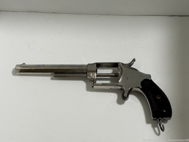 Extremely Rare Antique Hopkins & Allen No 5 spur trigger .38S&W Revolver -img-0