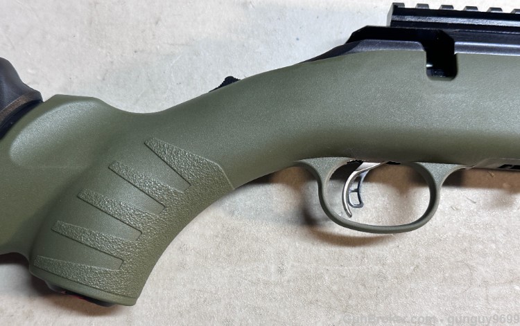 No ReSeRv Ruger American Rimfire OD Green .22 LR 18" 10+1 Threaded Target-img-23