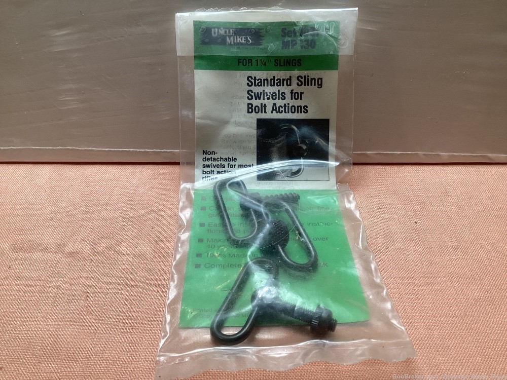 Uncle Mikes Sling Swivels for Bolt Action Rifles.-img-0