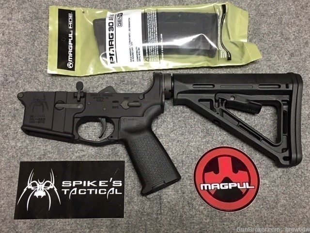Spikes Tactical Spider, Punisher, Spartan, or Gadsden  Magpul AR15 lower-img-9