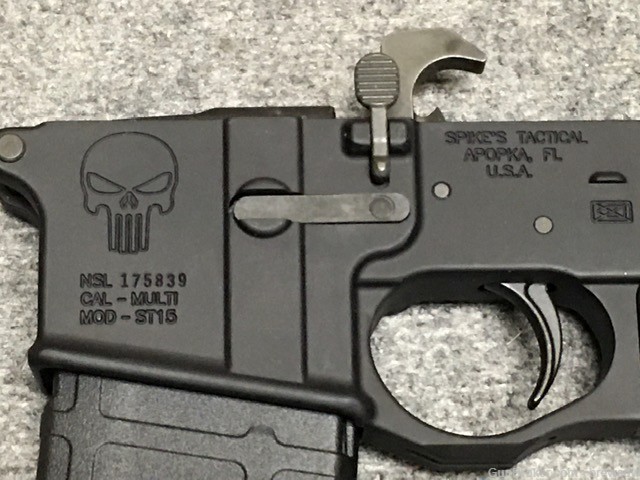 Spikes Tactical Spider, Punisher, Spartan, or Gadsden  Magpul AR15 lower-img-2
