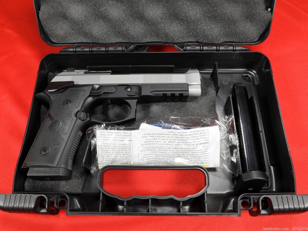 Beretta 92Xi SAO Full Size Carry Package Optic Ready 2x18rd Mag, Free 2-Day-img-4