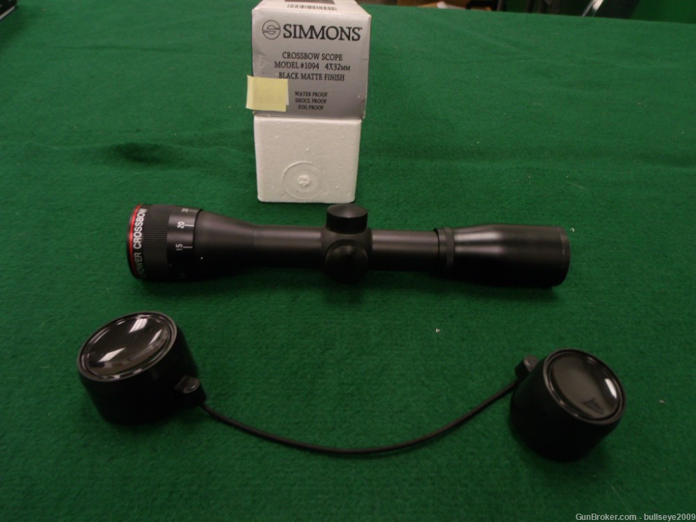 Simmons Model #1094 CrossBow Scope 4X x 32mm-img-0