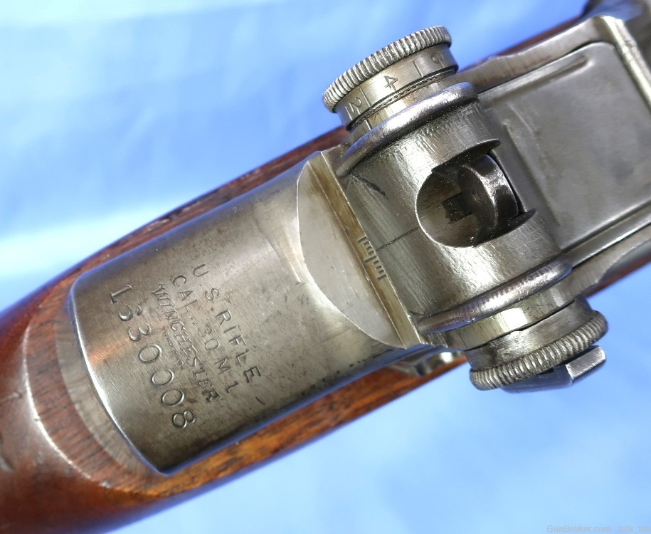 WW2 Winchester M1 Garand Win-13 ca. 1945 Correct -WRA/GHD Stock Nice!-img-2