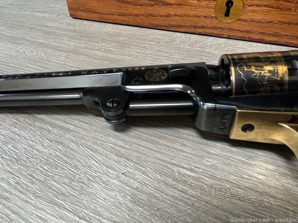 RARE U.S. Navy Taylor & Co. .36 cal Black Powder Revolver, 1 of 1000-img-38