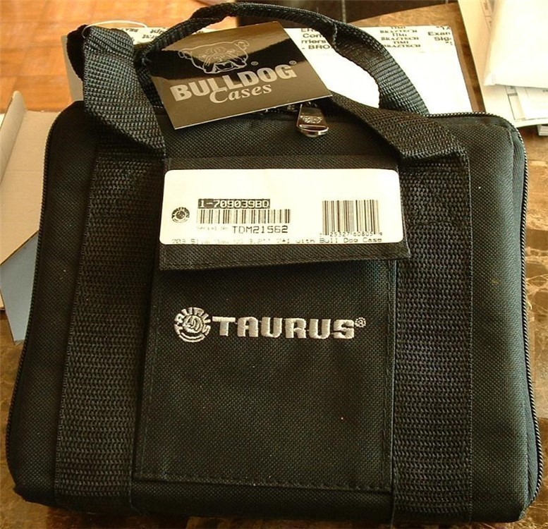 Taurus 709 Sub-Compact STAINLESS + Bulldog CASE 9mm  New!  LAYAWAY OPTION-img-1