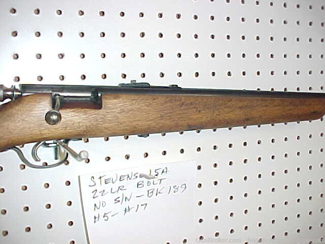 Stevens Model 15A - 22 LR Bolt Action Rifle-img-4