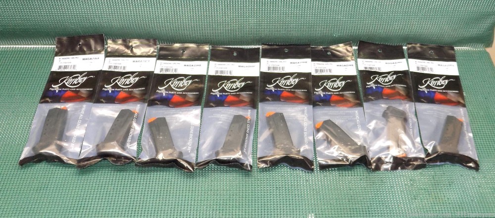 Kimber R7 13 Rd. Magazines #1700134A 1 lot of 8 New NO RESERVE-img-0