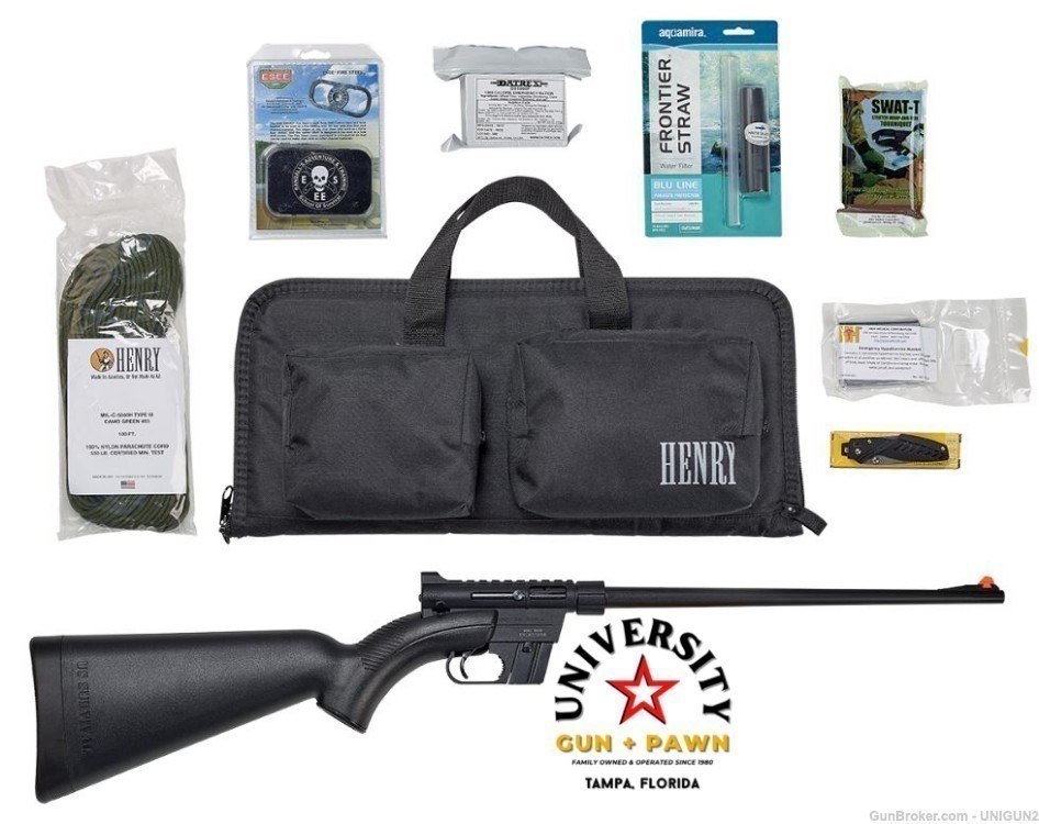 HENRY REPEATING ARMS US Survival Pack AR-7 Rifle Gear 619835002037 H002BSGB-img-0