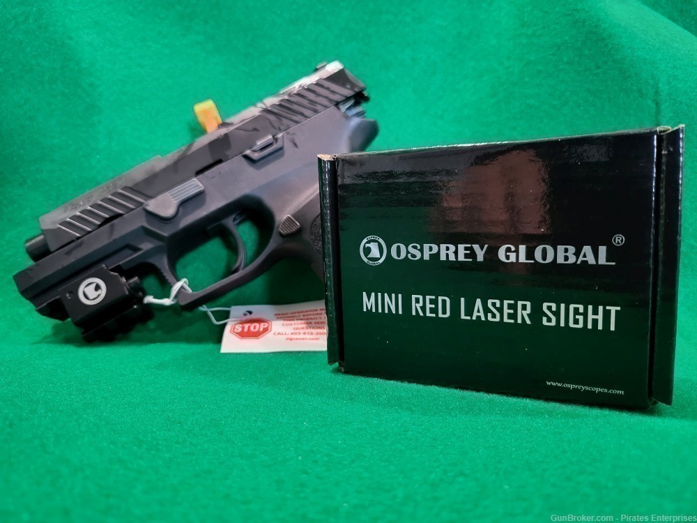 SIG SAUER P320 COMPACT 9MM 15+1 FS w/Osprey Mini Red Laser-img-2