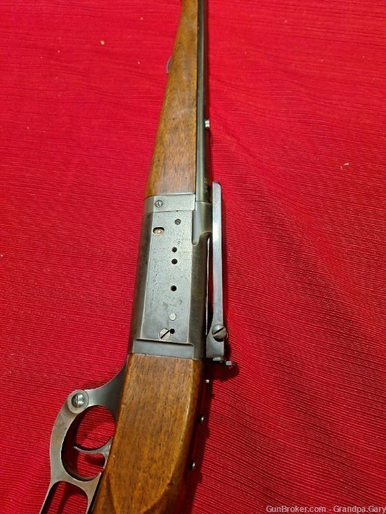Savage 1899  Takedown chambered in 22 Savage HP very rare caliber (1912) -img-6