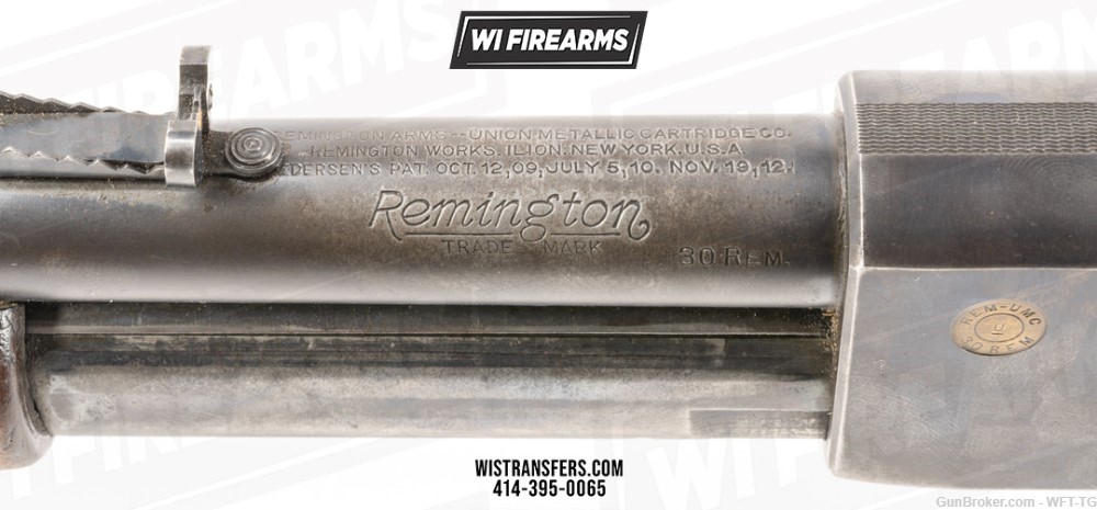 Remington Model 14 in .30 REM, Marble Rear Sight, Mfd. 1914-img-7