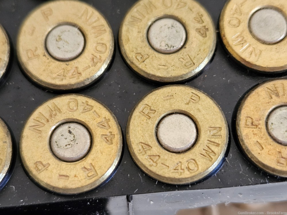 Vintage Remington 44-40 Winchester Center Fire 50 Cartridges Ammunition-img-7